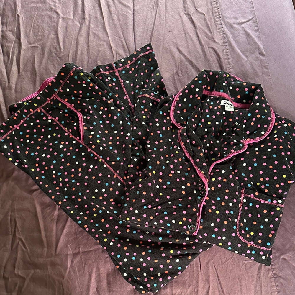DKNY Women’s Tiny Polka Dot Pajamas
